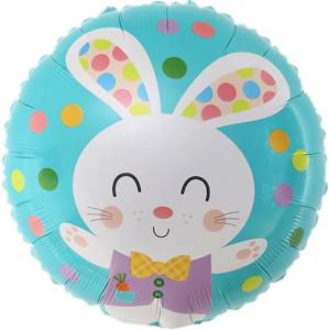 18" Круг, Счастливый зайка/ Китай 23719