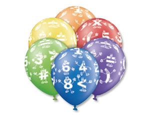 Веселые цифры 14", пастель