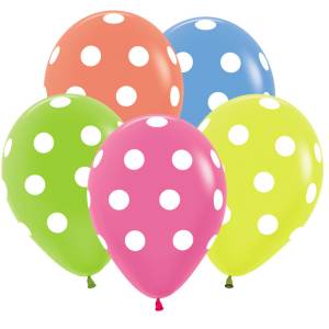 Большие кружки Ассорти Неон,пастель 12" (Колумбия)