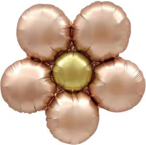 МИНИ Ромашка, розовое золото сатин / 23950