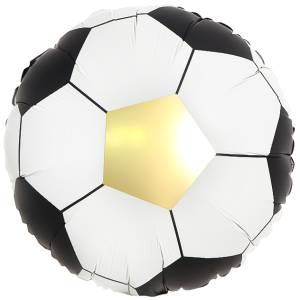 18" Футбольный мяч, черный сатин (Китай)/ 27428