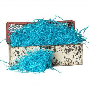 Наполнитель для коробок Бумажный Синий 100 гр