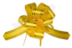 Бант желтый 3см/БЛ-6485