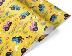 Уп. бумага "Синий трактор" 0,7*1м (10 листов)/ 501631