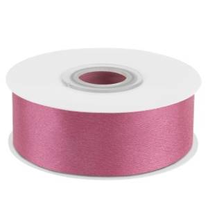 Лента атлас дымчатая роза 25 мм*22,85 м/25127