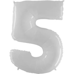 Цифра "5" -  Белый /Grabo                     