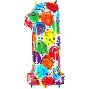 Цифра "1" -  Шары /Grabo                     