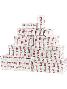 Коробка 15*9,5*6 см Новогодний поезд