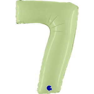 Цифра "7" -  Оливковый сатин /Grabo 1207-5145