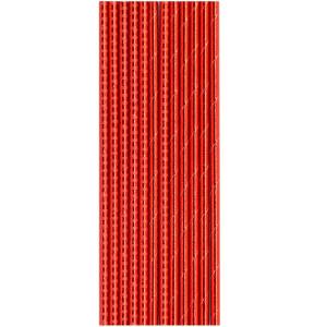 Трубочка д/коктеля фол красная 12шт./1502-4878