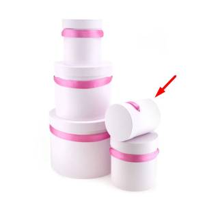 Набор коробок 200-200 Розовый 11*11*14