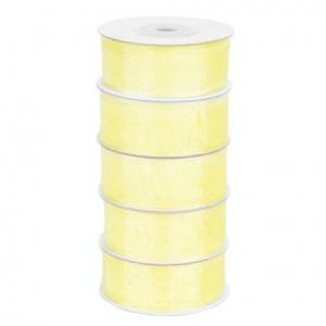 Лента Шифон 2,5 см.*22,85 м. Кремовая / 4887102