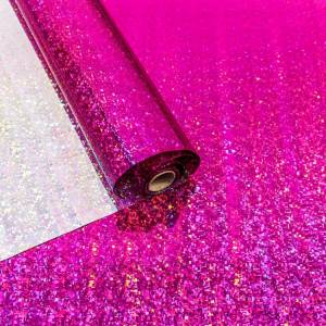 Пленка голография Малиновый 0,7*8,1 м./ 70810-6