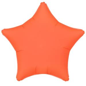 18" Звезда Неон Orange (Китай) 1204-1551