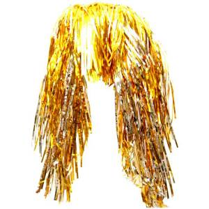 Парик "Дождик медиум" золотой 713027