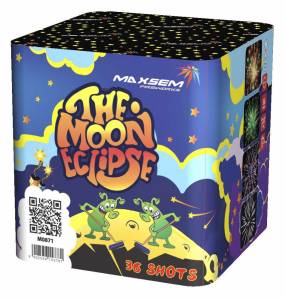 The moon eclipse 0.8"36залпов