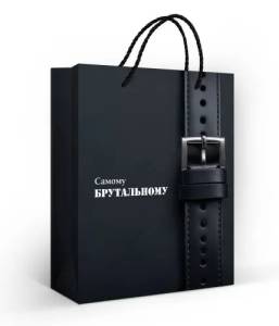 Пакет подарочный (М) 22,7*18 см / 10000229