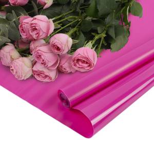 Упак.пленка "Тонировка" ярко-розовая матовая 0,6*8,5 м ./ П441