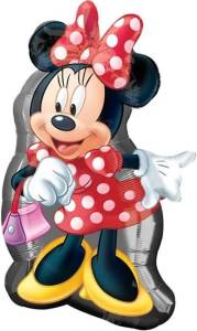 30" Миннии Маус в красном платье/ Китай 555079