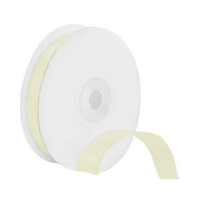 Лента атлас белый песок 7 мм*22,85 м