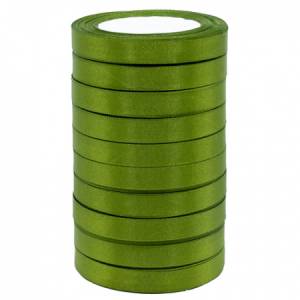 Лента атлас хаки 12 мм*22,85 м в уп. (10 шт.) / 88043988