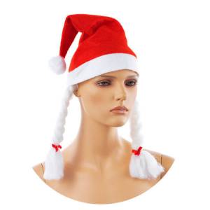 Колпак НГ с косичками (Ч01858)