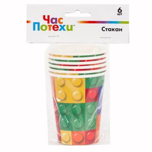 Стакан "Конструктор" 250 мл 6 шт/1502-4315