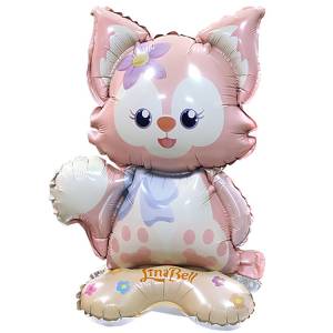 AIR 3D Котенок с цветком (ходячий шар)/1208-0782