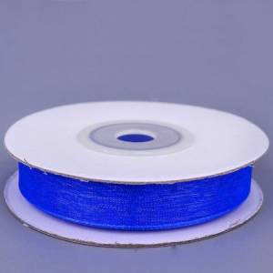 Лента Шифон 1,2 см.*22,85 м. Синяя / 4887009