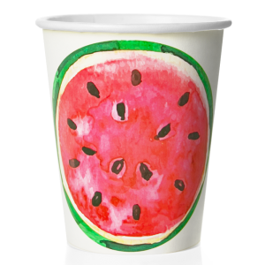 Стакан "Арбуз" 180 мл 6 шт.