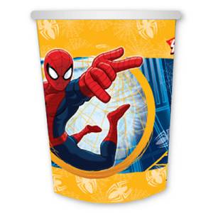 Стаканы бумажные Marvel "Человек-Паук" 250мл 6 шт
