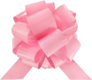 Бант-шар лаковый Розовый 13 см. / 661106
