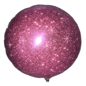 Круг блестящий ярко-розовый 18" (Анаграм) / 3233002