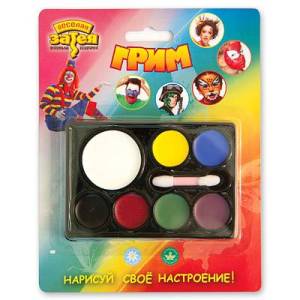 Грим 7 цв 5 гр. + аппликатор