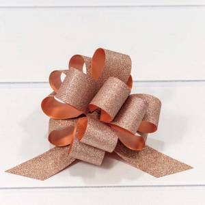 Бант-шар 3 см "Блеск" бронзовый /00052330В
