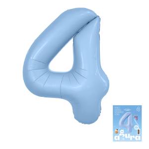 Цифра 4 - 40" Slim Небесный (Россия) / 1207-6485