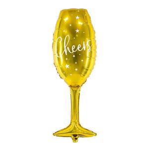 Бокал CHEERS Gold ПД (Китай) / 1207-4382