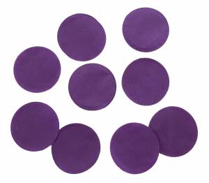 Конфетти для шаров "Круг фиолетовый" d=4,2 см., 50 гр.