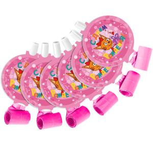 Языки Три кота розовые 6шт