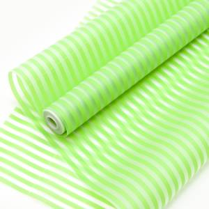 Пленка упаков Полосы Люкс Салатовый /60см*10,3м П240