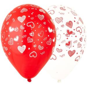 Сердечки паст/крист 12" Ит 1103-1590