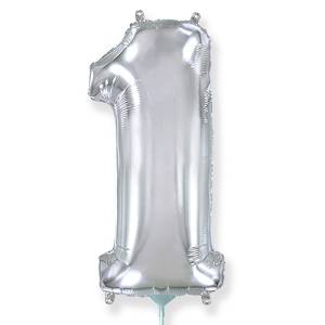 Цифра "1" Серебро 16"/ Flexmetal 1206-1109