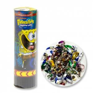 Хлопушка Губка Боб 16 см. пружинная