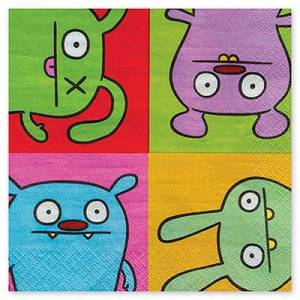 Салфетки бумажные "Ugly Dolls"