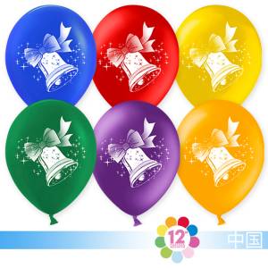 Колокольчик, ассорти пастель 12" (Китай) 