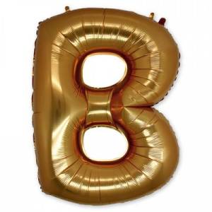 Буква "В" - золото/MD