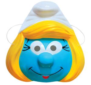 Маска "Смурф и Смурфетта