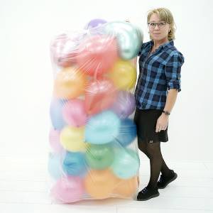 Пакет для транспортировки шаров Эконом комплект (10 шт) / 1034-10/ 801015-10