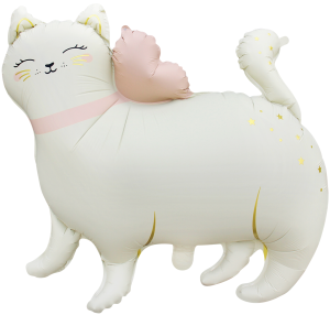 27" Кошечка с бантом, сатин / Китай 26112 / 26112P