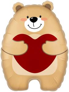 21" Мишка с сердцем / Китай 27486